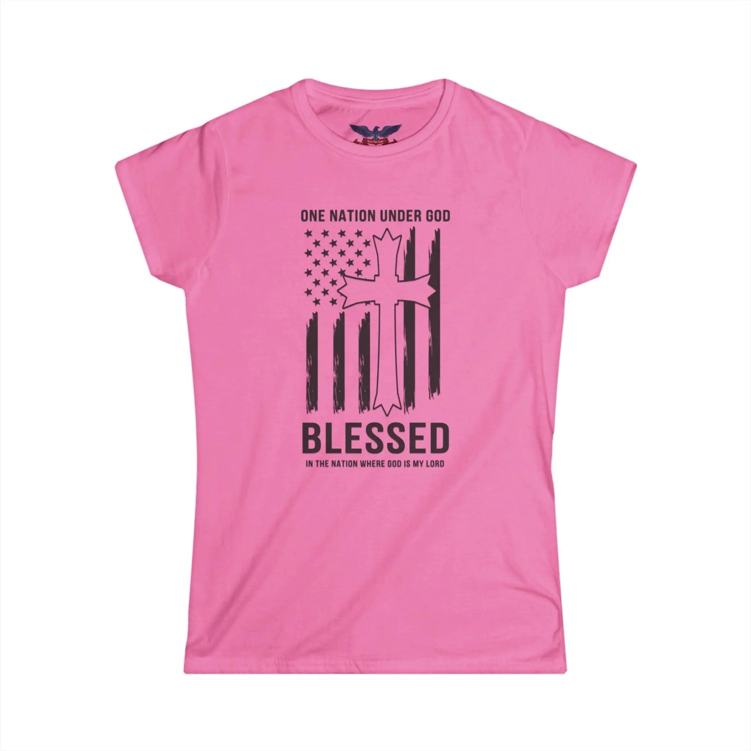 Pink Blessed women's t-shirt