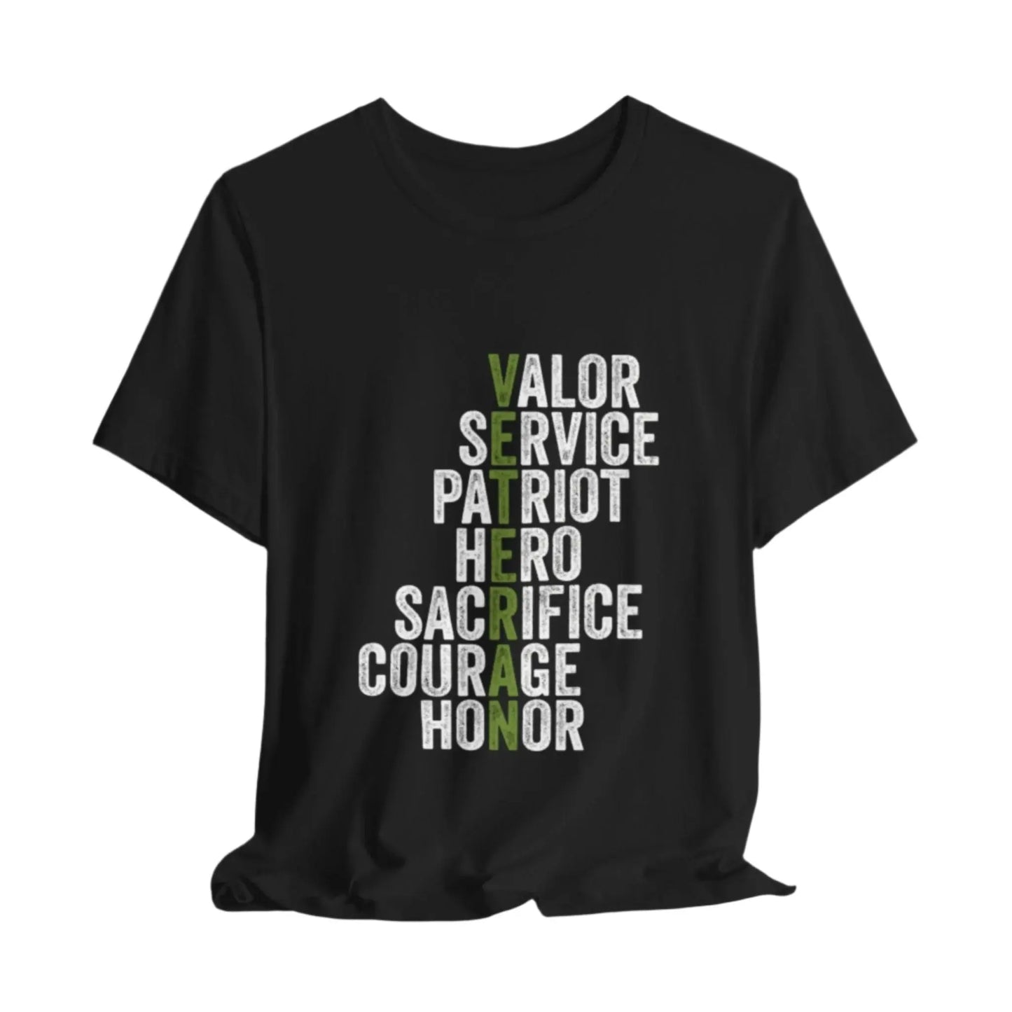 VETERAN T-Shirt – Unisex Patriotic Military Shirt for Men & Women Envy The Eagle