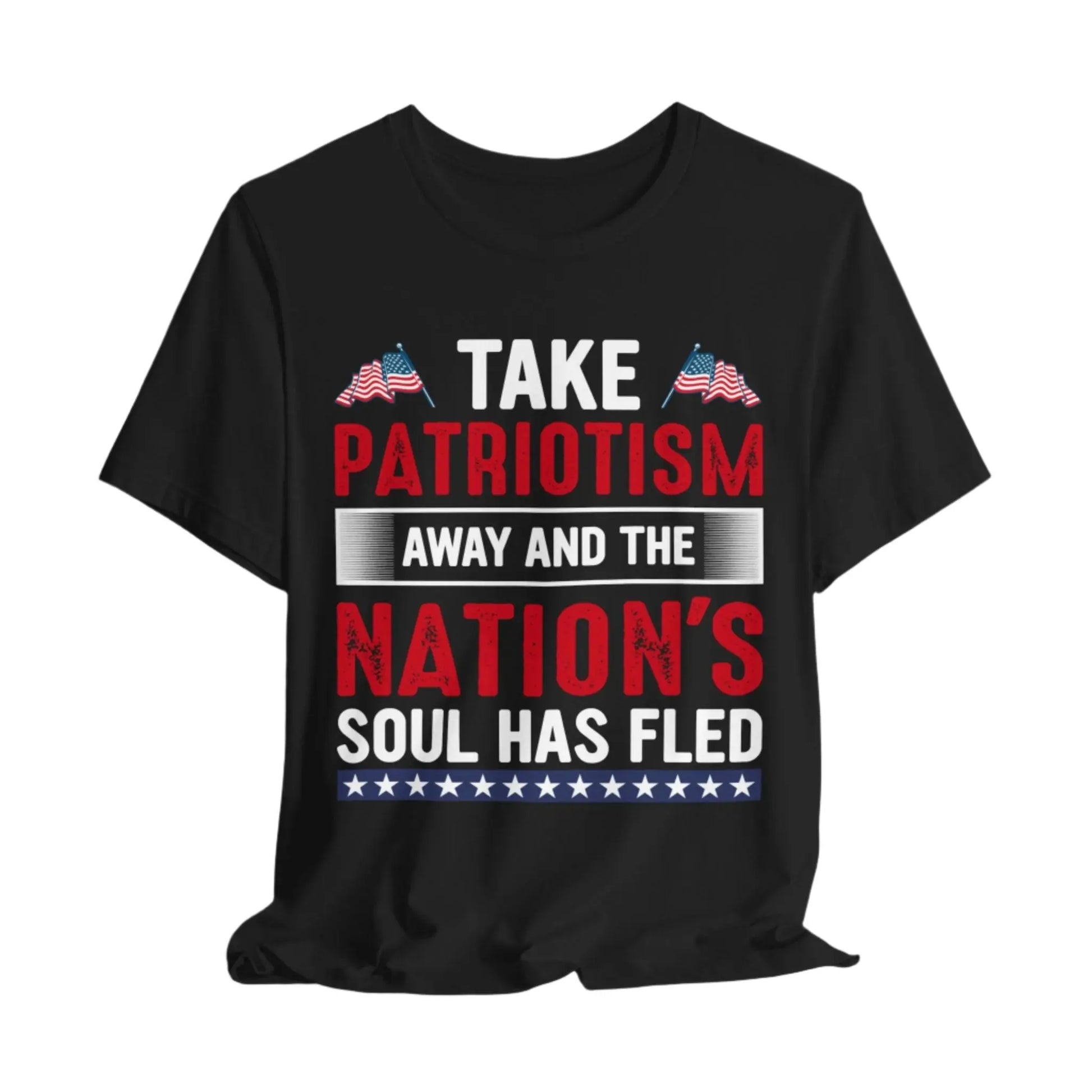 Black Nations soul short sleeve tee american patriotic